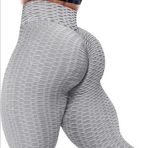 Yoga Pants, TikTok Leggings, Gray